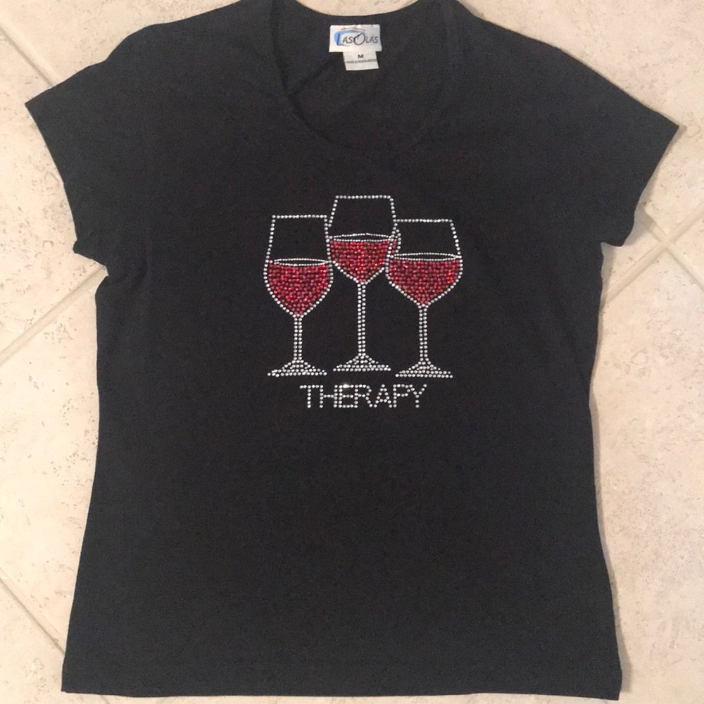 Swarovski crystal embellished top